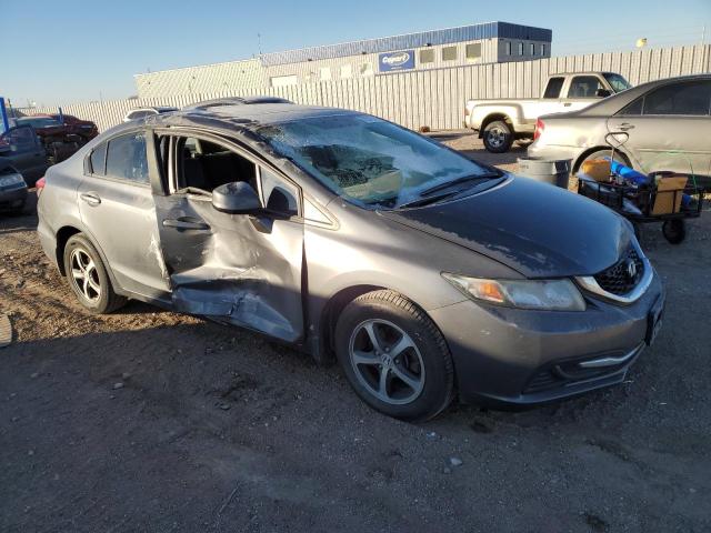 19XFB2F83DE074894 - 2013 HONDA CIVIC EX GRAY photo 4