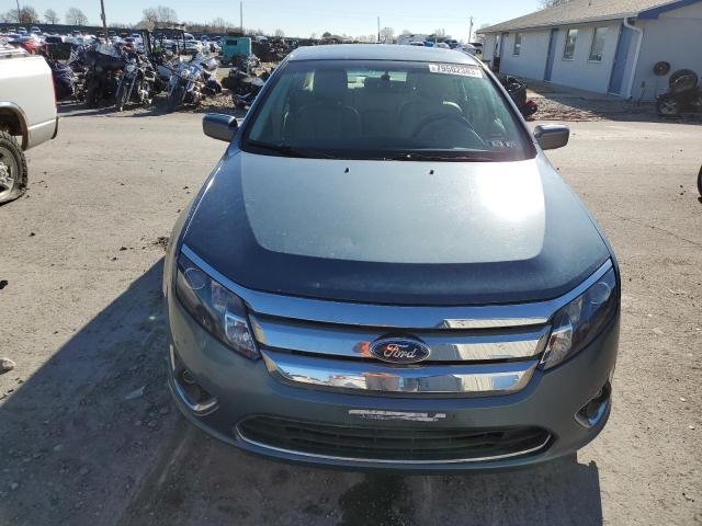 3FAHP0JG4CR409641 - 2012 FORD FUSION SEL BLUE photo 5