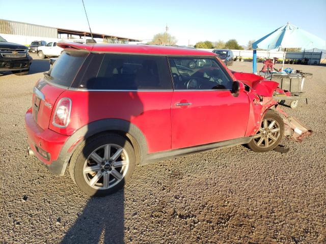 WMWSV3C55DT391313 - 2013 MINI COOPER S RED photo 3