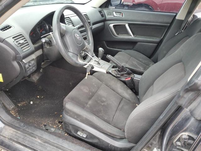 4S3BL616997213006 - 2009 SUBARU LEGACY 2.5I GRAY photo 7