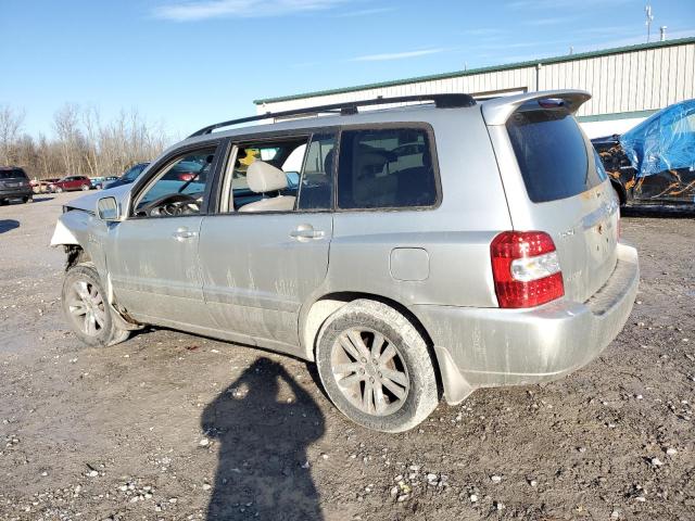 JTEEW21A560007473 - 2006 TOYOTA HIGHLANDER HYBRID GRAY photo 2