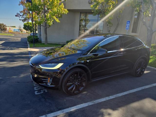 5YJXCDE27MF321497 - 2021 TESLA MODEL X BLACK photo 2