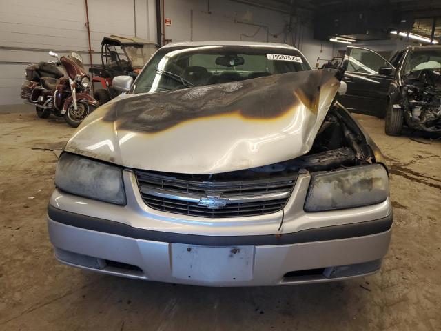 2G1WH55K339142145 - 2003 CHEVROLET IMPALA LS SILVER photo 5