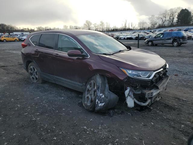 7FARW2H54JE047962 - 2018 HONDA CR-V EX RED photo 4