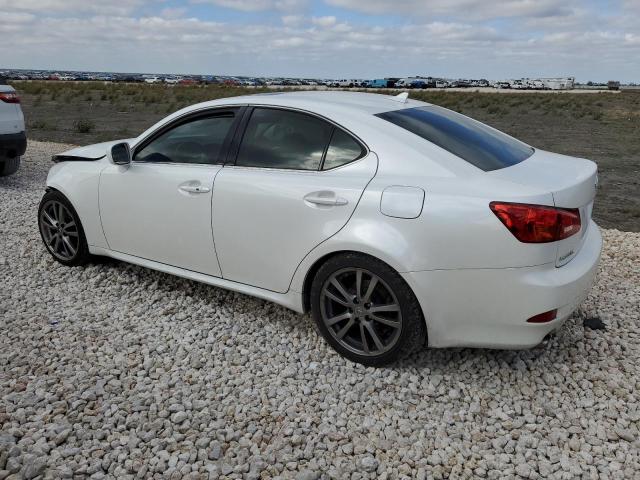 JTHBK262782067054 - 2008 LEXUS IS 250 WHITE photo 2