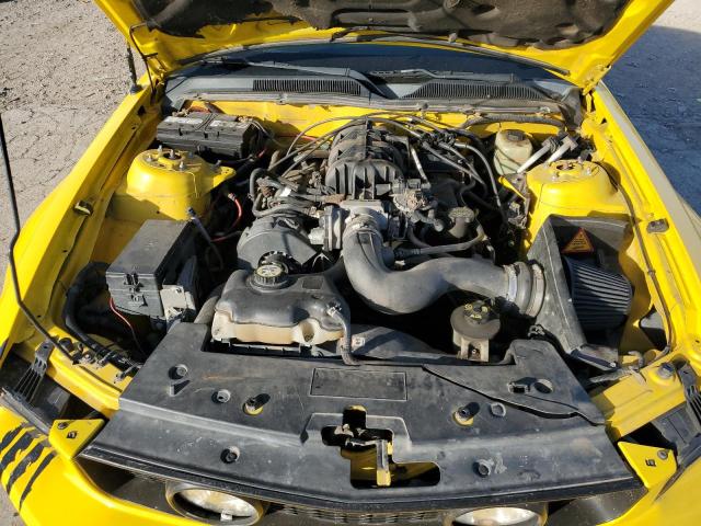 1ZVFT80N555143531 - 2005 FORD MUSTANG YELLOW photo 11