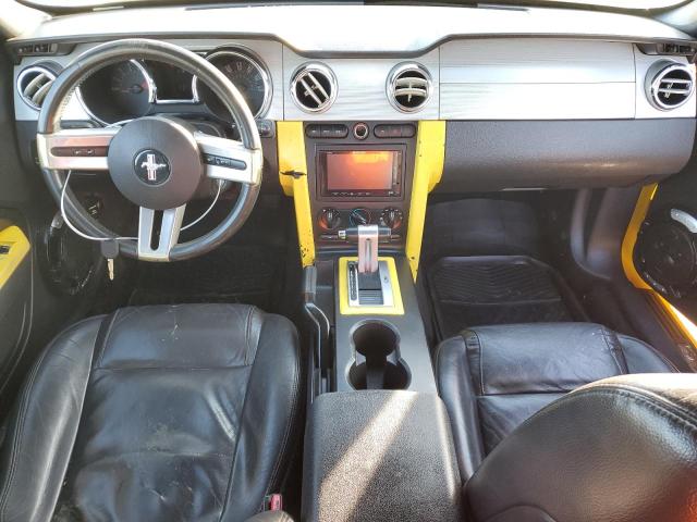 1ZVFT80N555143531 - 2005 FORD MUSTANG YELLOW photo 8