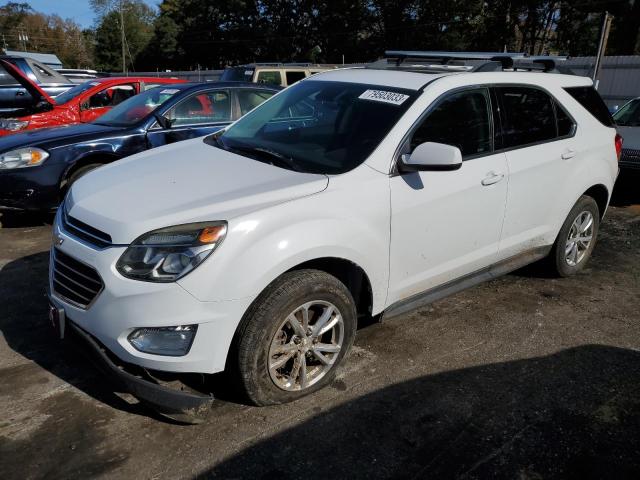 2GNFLFEK7G6159394 - 2016 CHEVROLET EQUINOX LT WHITE photo 1