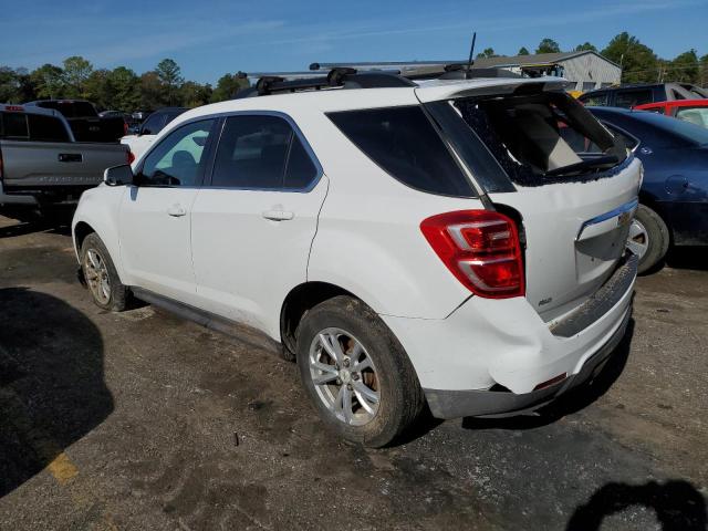 2GNFLFEK7G6159394 - 2016 CHEVROLET EQUINOX LT WHITE photo 2