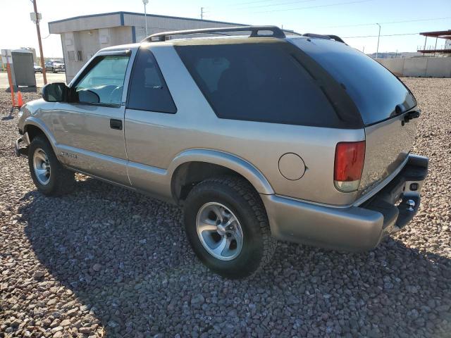 1GNCS18X33K103783 - 2003 CHEVROLET BLAZER TAN photo 2