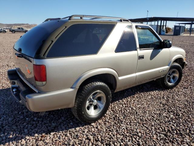 1GNCS18X33K103783 - 2003 CHEVROLET BLAZER TAN photo 3