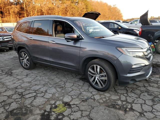 5FNYF6H96GB010115 - 2016 HONDA PILOT TOURING GRAY photo 4