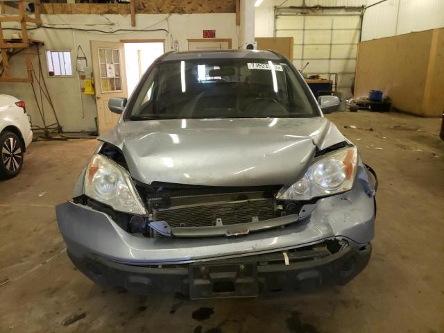 JHLRE48707C076234 - 2007 HONDA CR-V EXL BLUE photo 5