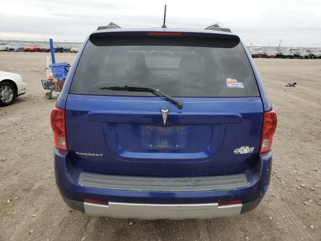 2CKDL63FX76038096 - 2007 PONTIAC TORRENT BLUE photo 6