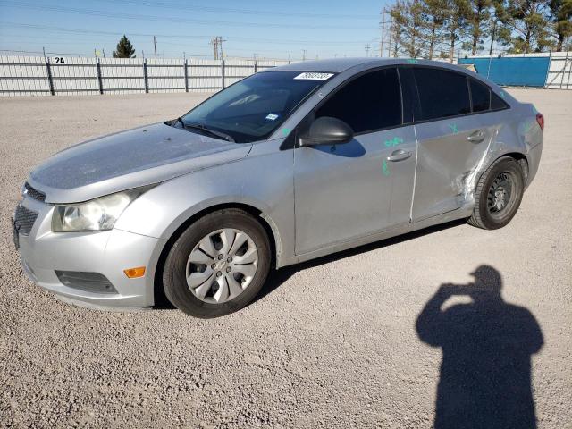 1G1PA5SH7D7319347 - 2013 CHEVROLET CRUZE LS SILVER photo 1