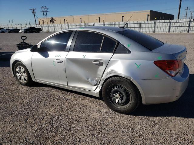 1G1PA5SH7D7319347 - 2013 CHEVROLET CRUZE LS SILVER photo 2