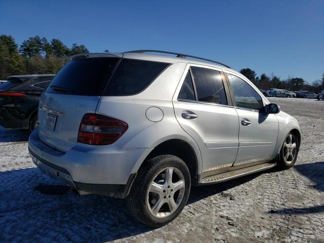 4JGBB75E67A257518 - 2007 MERCEDES-BENZ ML 500 SILVER photo 3