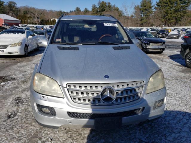 4JGBB75E67A257518 - 2007 MERCEDES-BENZ ML 500 SILVER photo 5