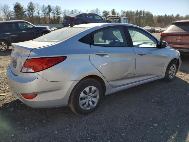 KMHCT4AE6HU213749 - 2017 HYUNDAI ACCENT SE SILVER photo 3