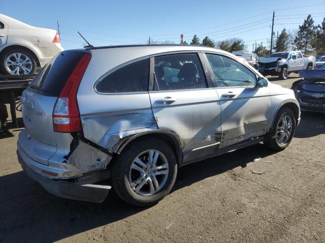 5J6RE4H72AL025008 - 2010 HONDA CR-V EXL SILVER photo 3