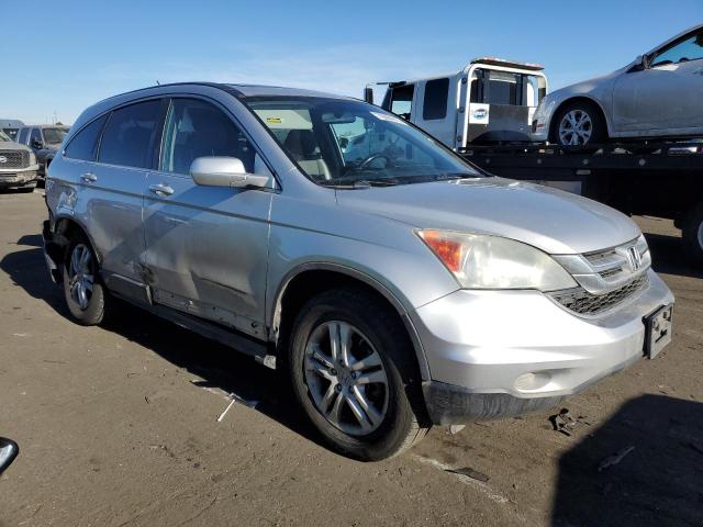 5J6RE4H72AL025008 - 2010 HONDA CR-V EXL SILVER photo 4