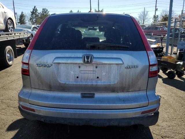 5J6RE4H72AL025008 - 2010 HONDA CR-V EXL SILVER photo 6