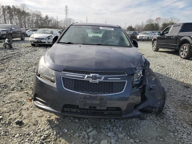 1G1PE5SB4E7385176 - 2014 CHEVROLET CRUZE LT BLUE photo 5