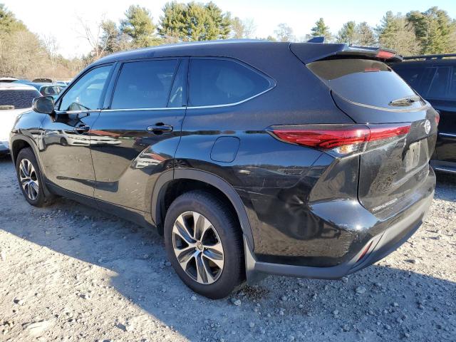 5TDGZRBH2LS519600 - 2020 TOYOTA HIGHLANDER XLE BLACK photo 2