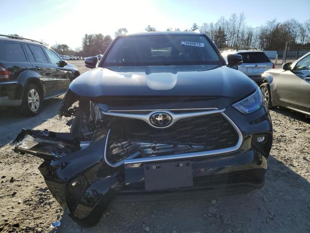 5TDGZRBH2LS519600 - 2020 TOYOTA HIGHLANDER XLE BLACK photo 5