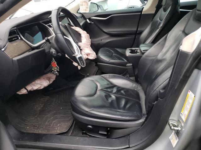 5YJSA1AG7DFP05070 - 2013 TESLA MODEL S SILVER photo 7