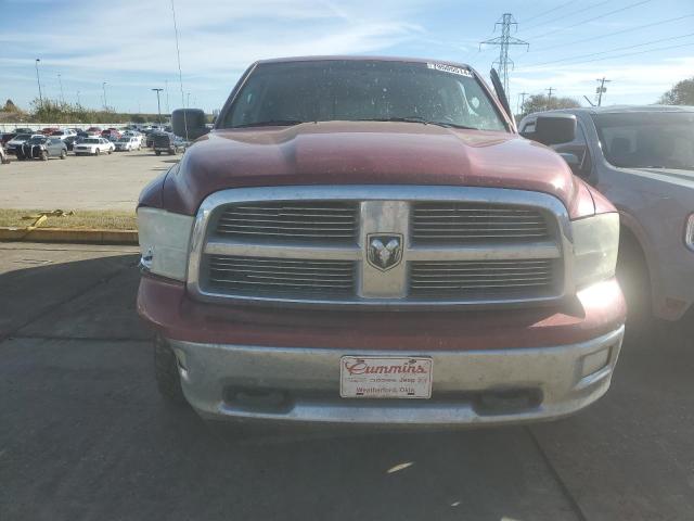 1C6RD7LT6CS195113 - 2012 DODGE RAM 1500 SLT BURGUNDY photo 5