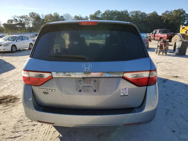 5FNRL5H62CB024567 - 2012 HONDA ODYSSEY EXL BLUE photo 6