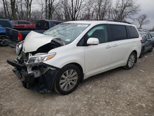 2016 TOYOTA SIENNA XLE, 