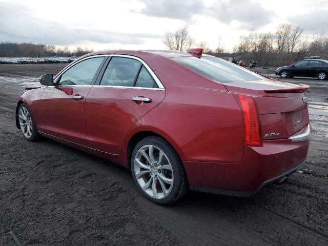 1G6AL5SX4F0128269 - 2015 CADILLAC ATS PREMIUM RED photo 2