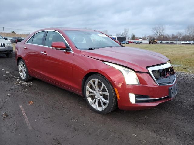 1G6AL5SX4F0128269 - 2015 CADILLAC ATS PREMIUM RED photo 4