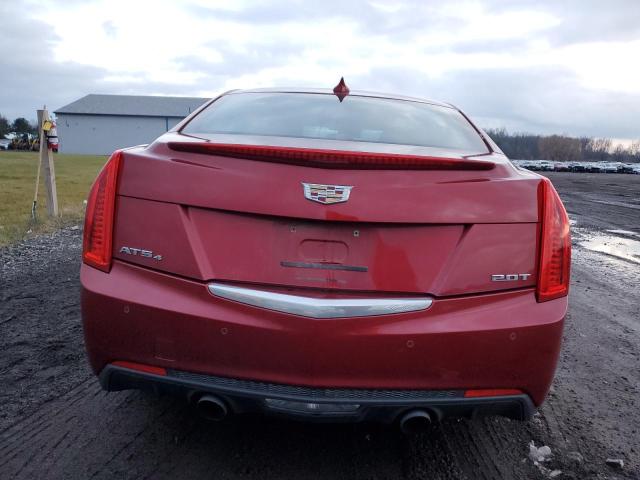 1G6AL5SX4F0128269 - 2015 CADILLAC ATS PREMIUM RED photo 6