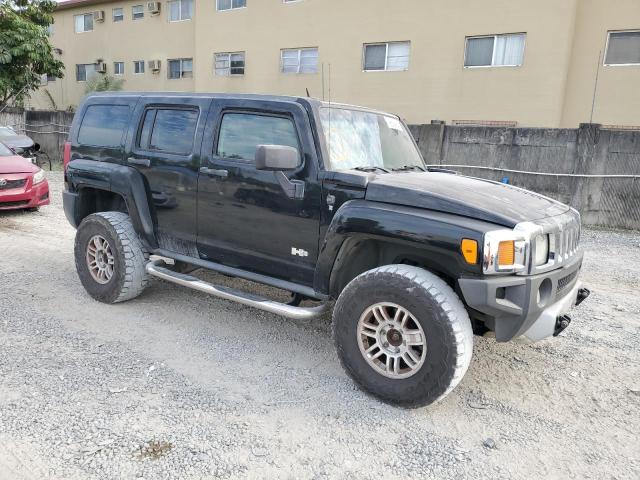 5GTEN13E388177152 - 2008 HUMMER H3 BLACK photo 4