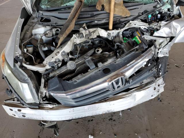 19XFB2F98CE327960 - 2012 HONDA CIVIC EXL ვერცხლისფერი ფოტო 11