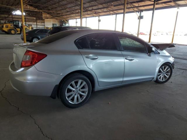 19XFB2F98CE327960 - 2012 HONDA CIVIC EXL ვერცხლისფერი ფოტო 3