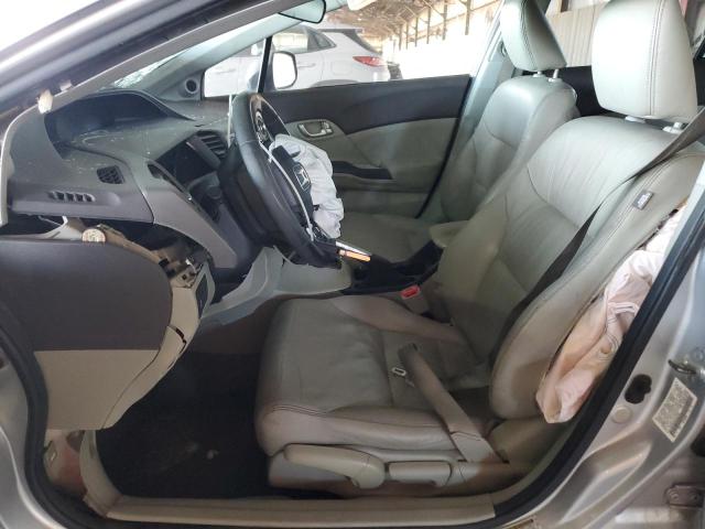 19XFB2F98CE327960 - 2012 HONDA CIVIC EXL ვერცხლისფერი ფოტო 7