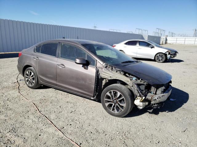 2HGFB2F90CH552461 - 2012 HONDA CIVIC EXL 灰色 照片 4