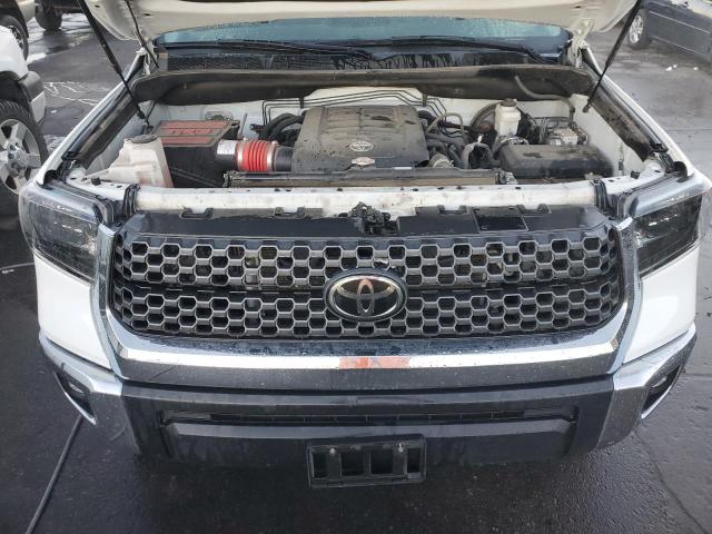 5TFUY5F11MX013585 - 2021 TOYOTA TUNDRA DOUBLE CAB SR/SR5 WHITE photo 11
