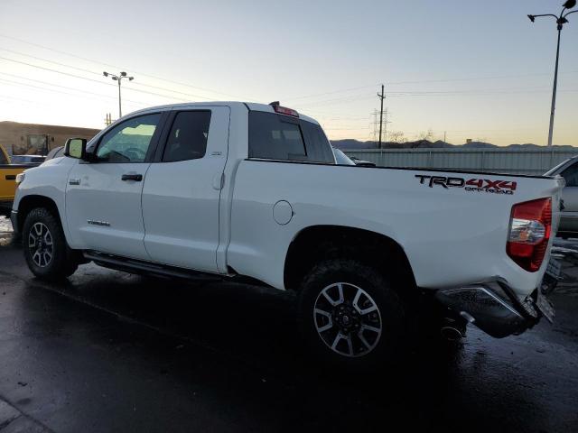 5TFUY5F11MX013585 - 2021 TOYOTA TUNDRA DOUBLE CAB SR/SR5 WHITE photo 2
