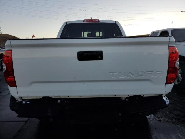 5TFUY5F11MX013585 - 2021 TOYOTA TUNDRA DOUBLE CAB SR/SR5 WHITE photo 6