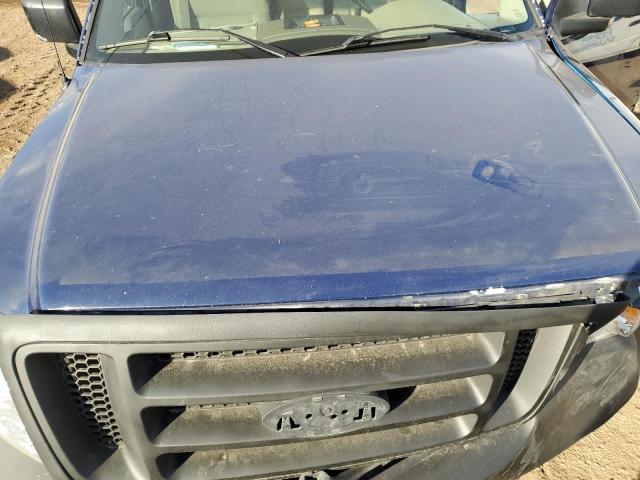 1FTRF12286NB25978 - 2006 FORD F150 BLUE photo 11