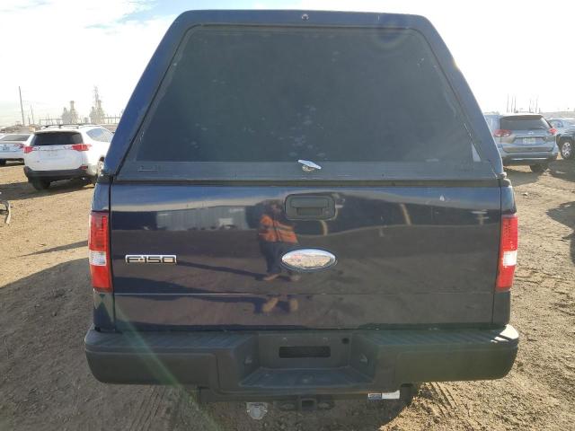 1FTRF12286NB25978 - 2006 FORD F150 BLUE photo 6