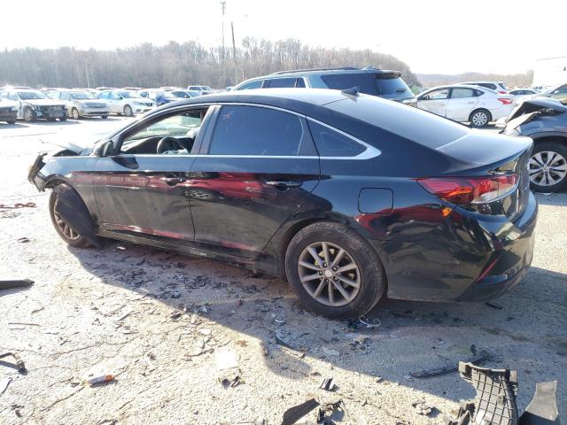 5NPE24AF7KH754142 - 2019 HYUNDAI SONATA SE BLACK photo 2