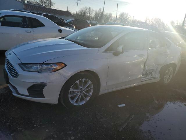 3FA6P0HD0LR225025 - 2020 FORD FUSION SE WHITE photo 1