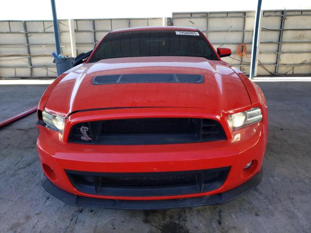 1ZVBP8JZ3E5223737 - 2014 FORD MUSTANG SHELBY GT500 RED photo 5