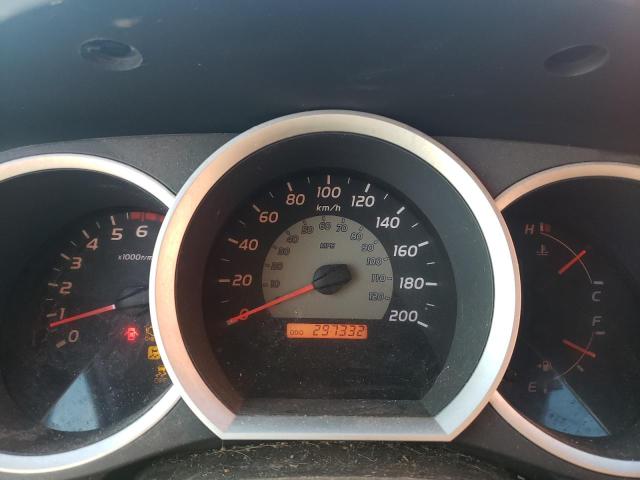 5TETX4CN5AZ679529 - 2010 TOYOTA TACOMA ACCESS CAB Сұр фото 9